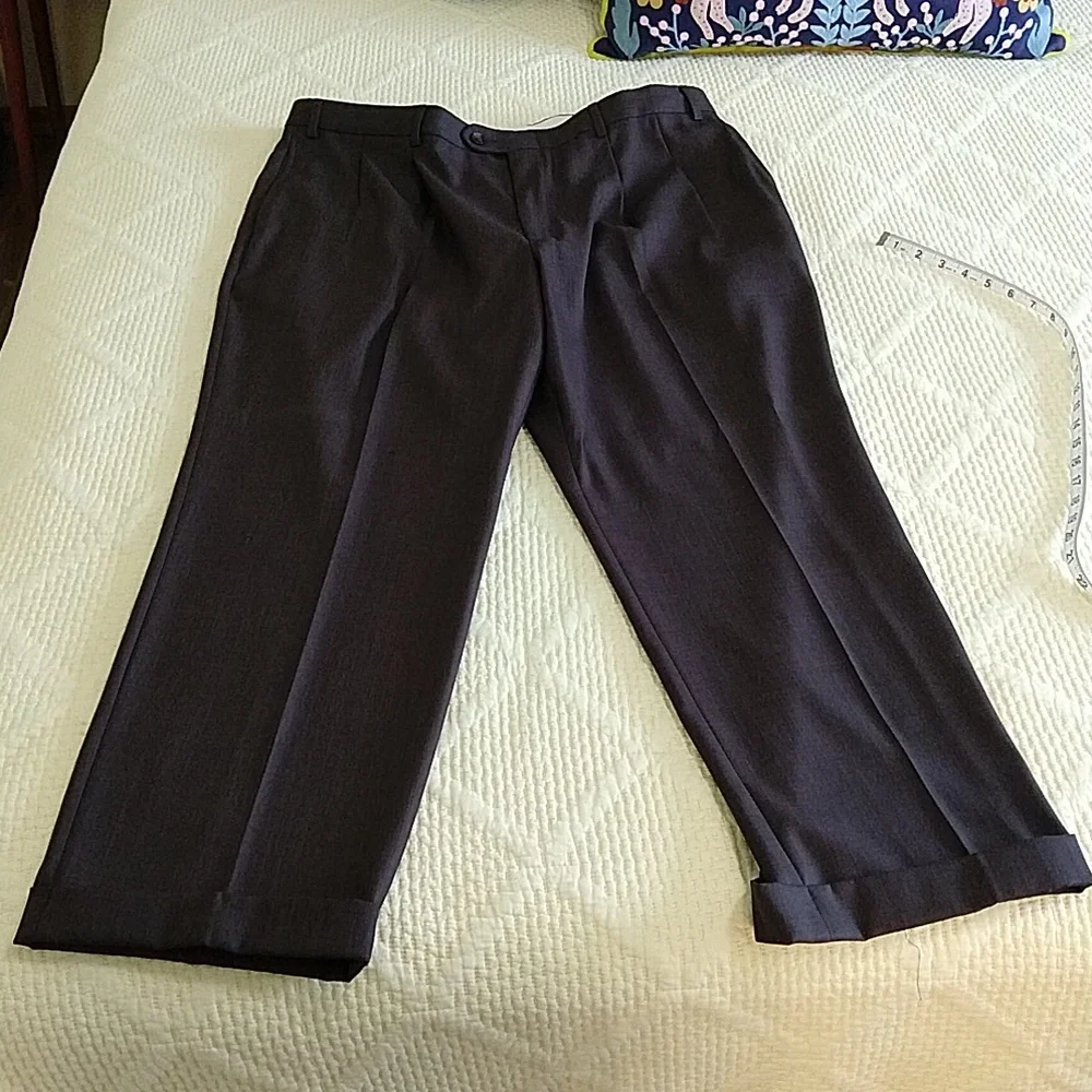 Vintage J. Ferrar Suit Dark Brown 44S